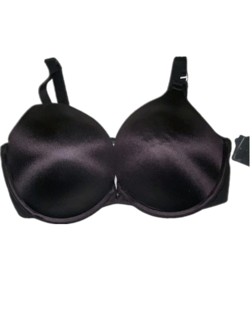 Curvy Couture Heartthrob Push-Up Bra F of H Black 38DD Multi-Position Straps NWT - Picture 4 of 5